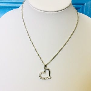 💰3/$15 Rope Necklace Heart Pendant M56